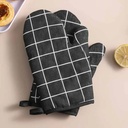 Cotton oven gloves