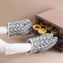 Cotton oven gloves