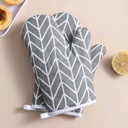 Cotton oven gloves