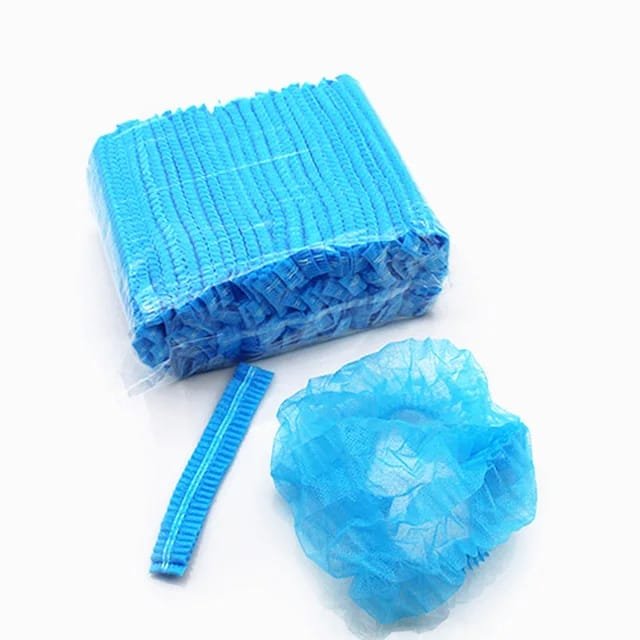 100pcs Disposable Non-Woven Hair net