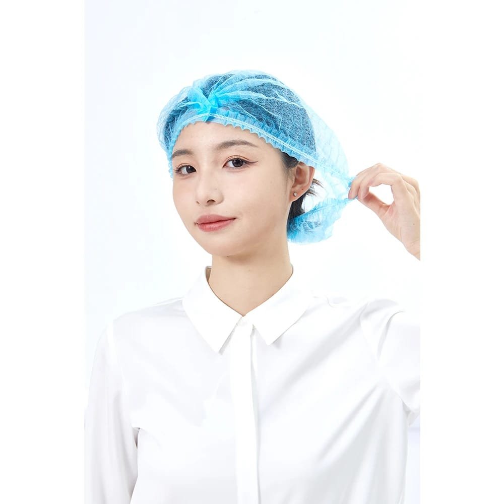 100pcs Disposable Non-Woven Hair net