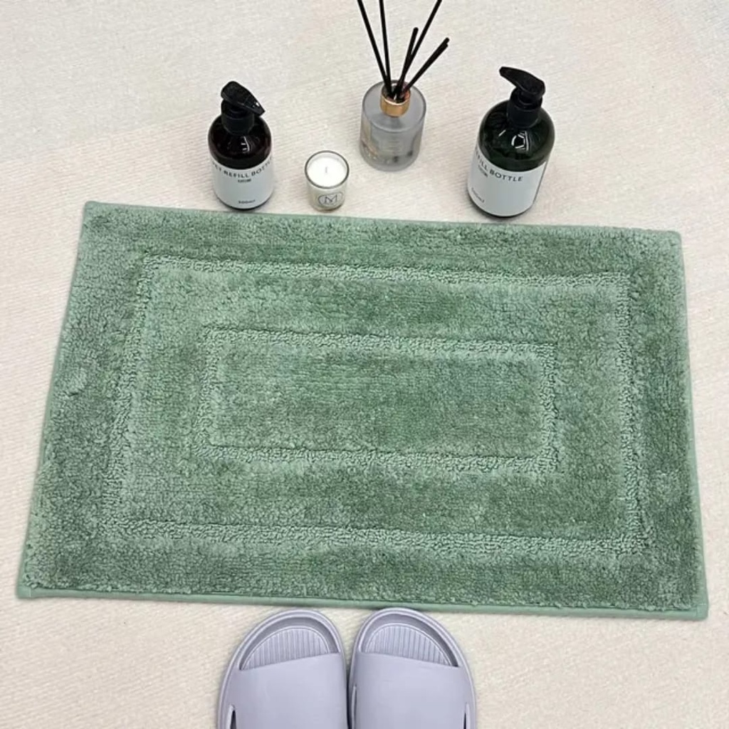 bathroom-mat-3pcs-green