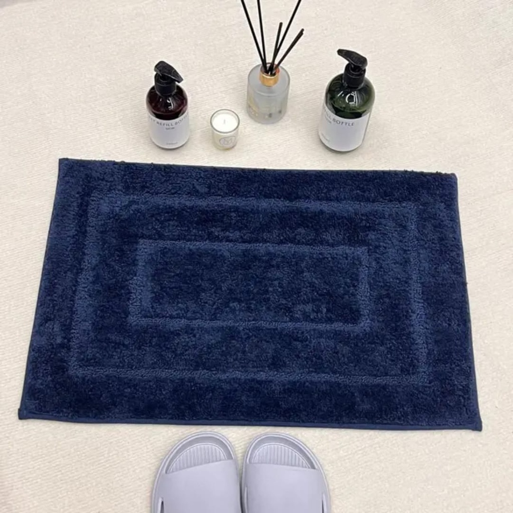 bathroom-mat-3pcs-navy-blue