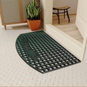 door-mat-rubber-welcome-half-round-green