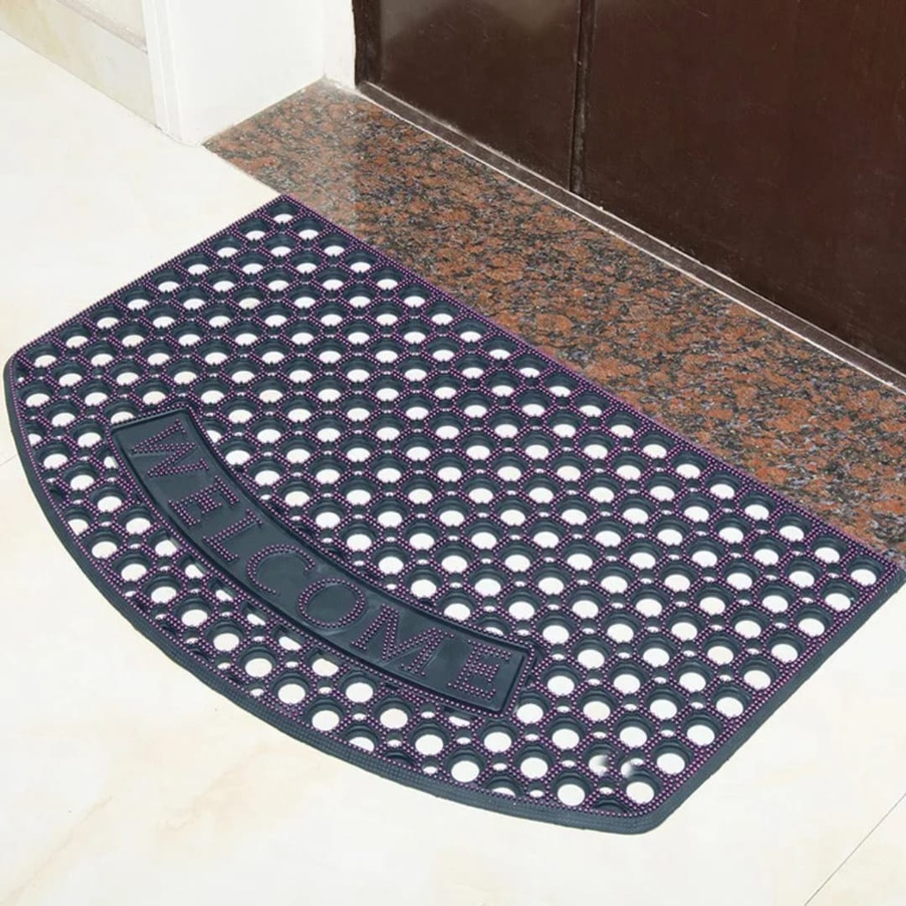 door-mat-rubber-welcome-half-round-purple