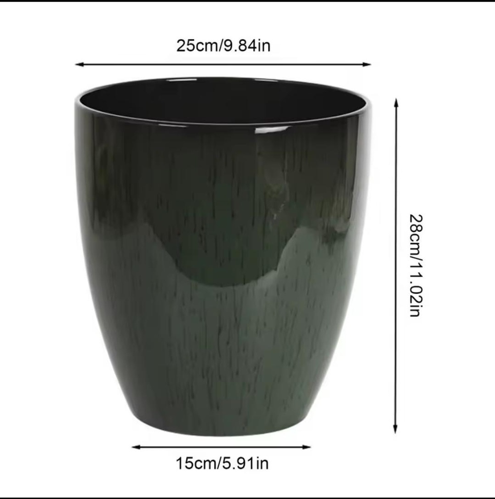 flower-pot-resin-dark-green-size-chart