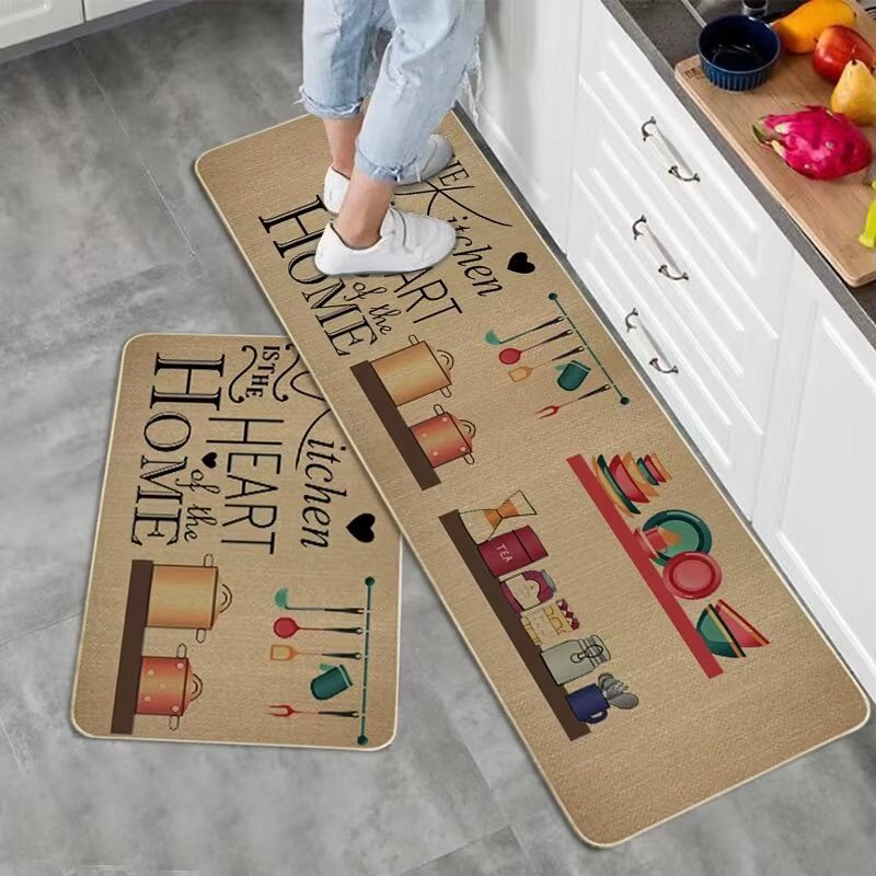 kitchen-mat-beige-heart-home