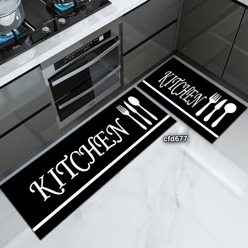 kitchen-mat-black-kitchen-print