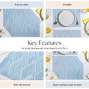 table-placemat-pvc-rect-diamond-blue-features