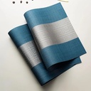 table-placemat-pvc-rect-ginkgo-teal-silver