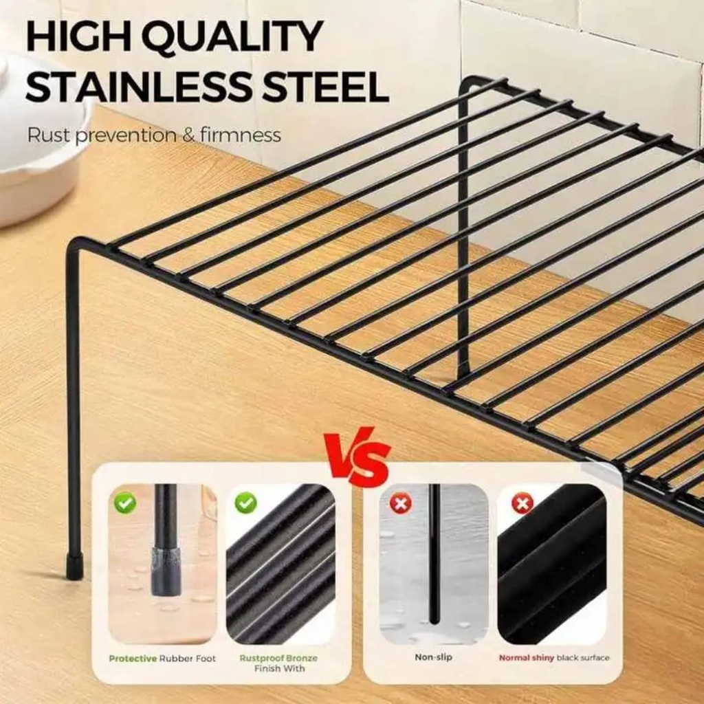 Expandable Kitchen Shelf Storage Rack 4