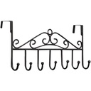 Punch-free Over-the-door Hook Rack 3