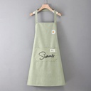 Linen Kitchen Apron Summer 3
