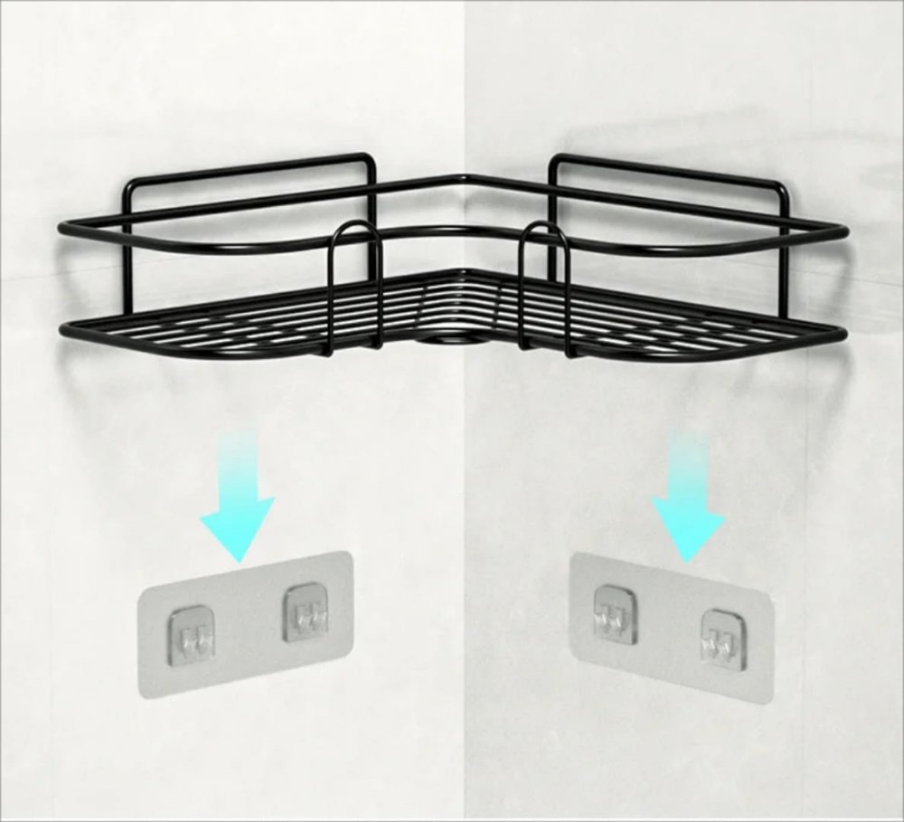 Bathroom Corner Rack