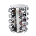 16pcs Rotating Spice Storage Rack