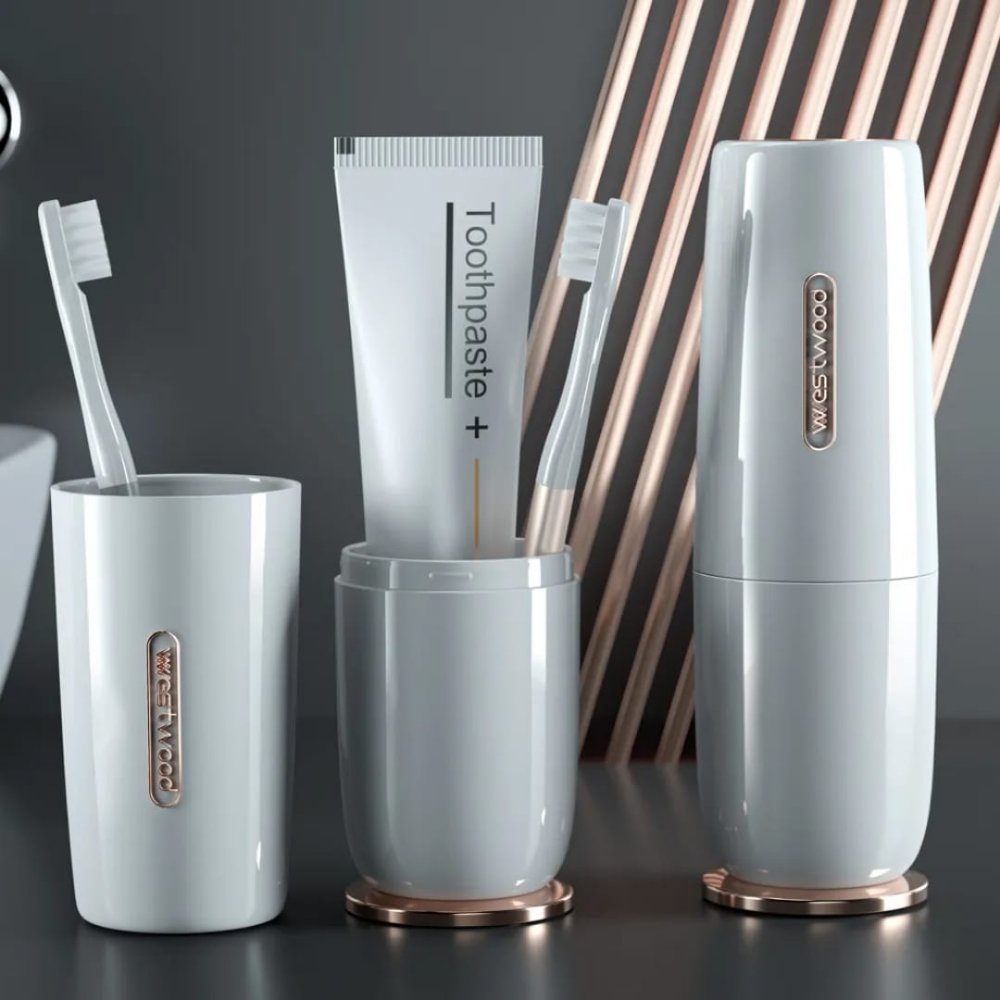 Luxury Travel Toothbrush Holder
