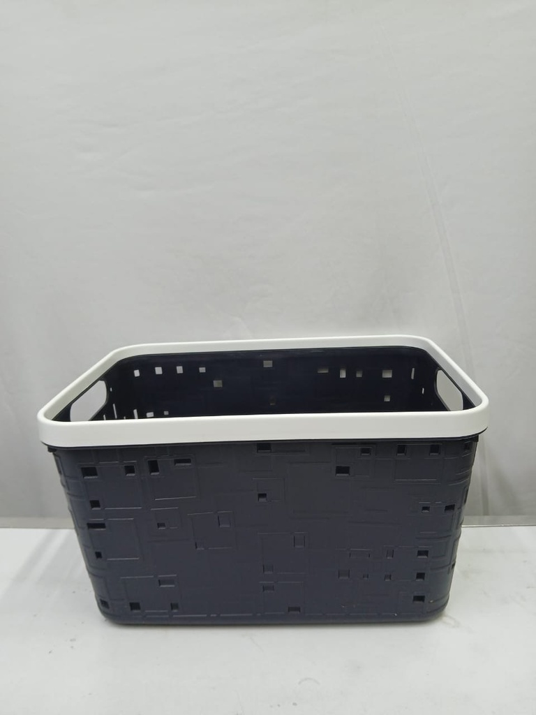 Binded Plastic storage basket